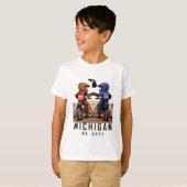 Michigan MX Boyz Kinder T-shirt (Voorkant volledig)