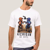 Michigan MX Boyz Mannen T-shirt (Voorkant)