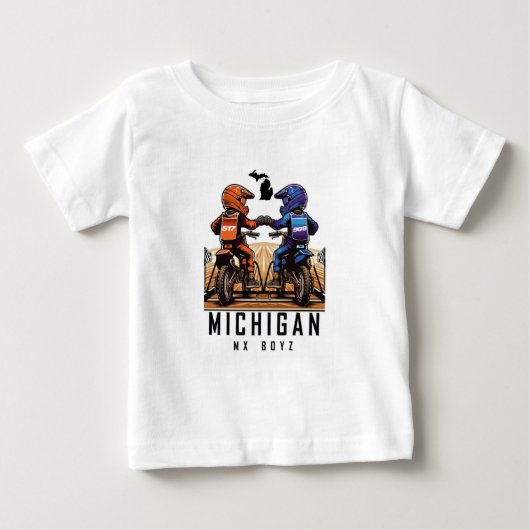 Michigan MX Boyz Peuter T-shirt (Voorkant)