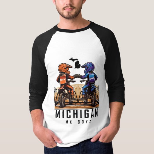 Michigan MX Boyz T-shirt (Voorkant)