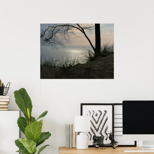 Michigan namiddag poster (Thuiskantoor)