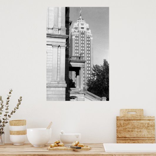 Michigan National Building Poster (Keuken)