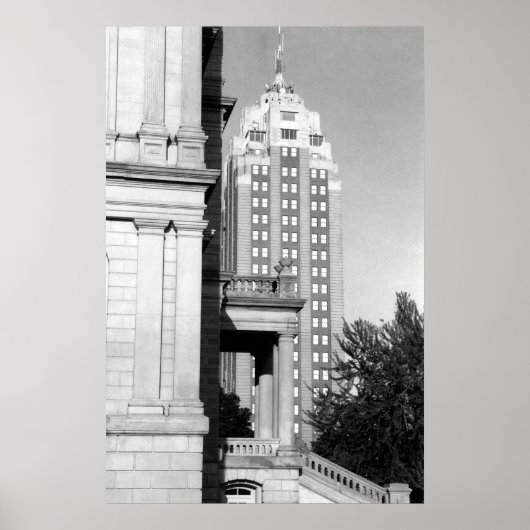 Michigan National Building Poster (Voorkant)