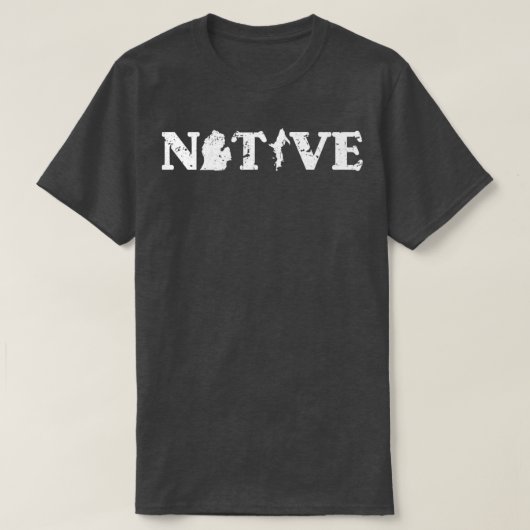Michigan Native T-shirt (Design voorkant)