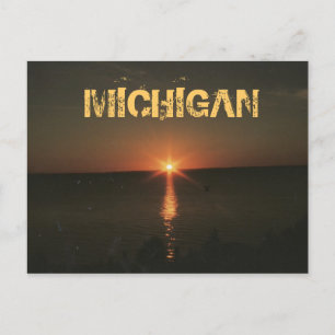 MICHIGAN NGHT BRIEFKAART