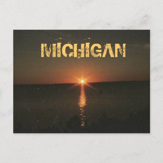 MICHIGAN NGHT BRIEFKAART (Voorkant)