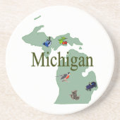 Michigan Onderzetter (Voorkant)