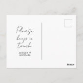 MICHIGAN | Onze adreswijziging Briefkaart (Achterkant)