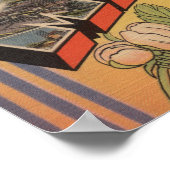 Michigan (Overheidskapitaal/Bloem) Poster (Hoek)