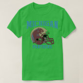 Michigan Panthers Helm T-shirt (Design voorkant)