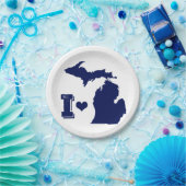 Michigan Papieren Bordje (Feest)