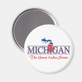 Michigan Patriottische Magneten (Voorkant / Achterkant)