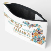 Michigan Paw Prints Companion Dieren Reiszakje Etui (Open)