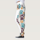 Michigan Paw Prints Vrouwen Leggings (Links)