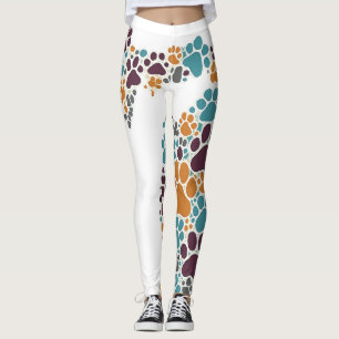 Michigan Paw Prints Vrouwen Leggings