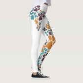 Michigan Paw Prints Vrouwen Leggings (Rechts)