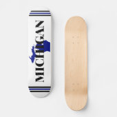 Michigan Persoonlijk Skateboard (Voorkant)