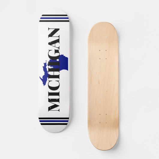 Michigan Persoonlijk Skateboard (Voorkant)