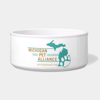 Michigan Pet Alliance Keramische Pet Bowl Voerbakje