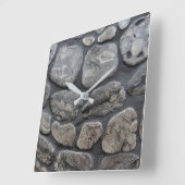 Michigan petoskey-achtergrond vierkante klok (Hoek)