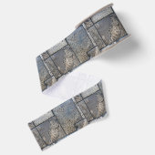 Michigan Petoskey-steenontwerp Grosgrain Lint (Achterkant)