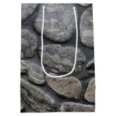 Michigan Petoskey stenen Medium Cadeauzakje (Achterkant)