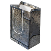 Michigan Petoskey Stone 70th Birthday Medium Cadeauzakje (Achterkant Gekanteld)