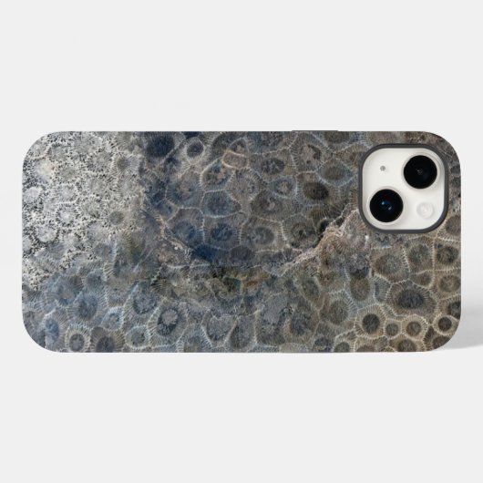 Michigan Petoskey Stone Design Case-Mate iPhone Case (Achterkant (horizontaal))