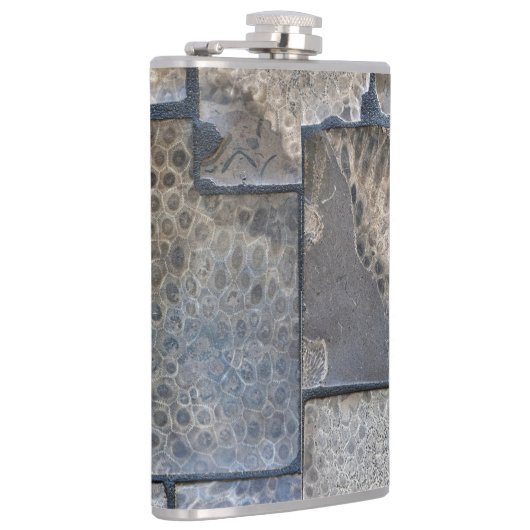 Michigan Petoskey Stone Heupfles (Rechts)