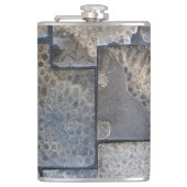 Michigan Petoskey Stone Heupfles (Voorkant)