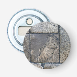 Michigan Petoskey Stone Tegel Button Flesopener
