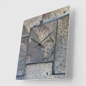 Michigan Petoskey Stone Vierkante Klok (Hoek)