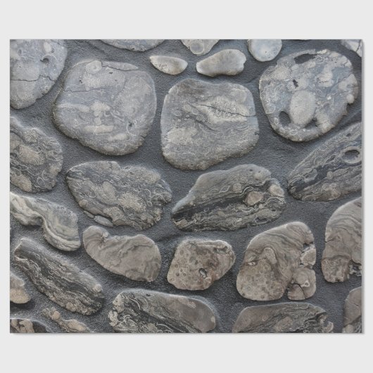 Michigan Petoskey Stones Cadeaupapier (Vlak)