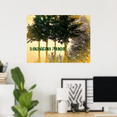 Michigan Pines Poster (Thuiskantoor)