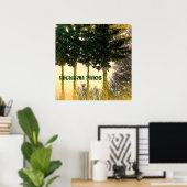 Michigan Pines Poster (Thuiskantoor)