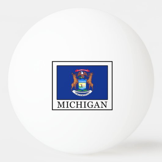 Michigan Pingpongbal (Voorkant)