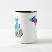 Michigan Plattegrond ontwerp op mok met BEER (Center)