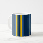 Michigan Polo Strepen Koffiemok (Voorkant links)