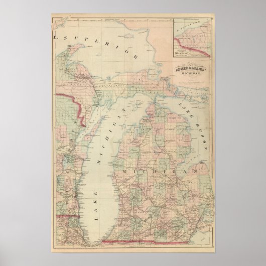 Michigan Poster (Voorkant)