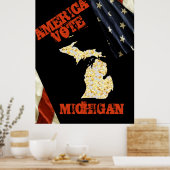 MICHIGAN POSTER (Keuken)