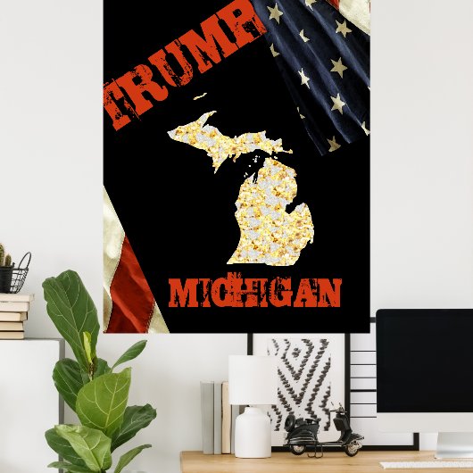 MICHIGAN POSTER (Thuiskantoor)