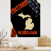 MICHIGAN POSTER (Keuken)