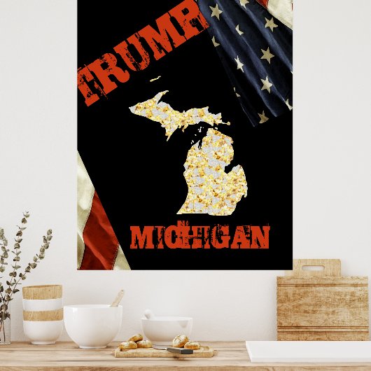 MICHIGAN POSTER (Keuken)