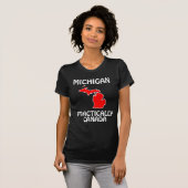 Michigan - Praktisch Canada T-shirt (Voorkant volledig)