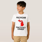 Michigan - Praktisch Canada T-shirt (Voorkant volledig)