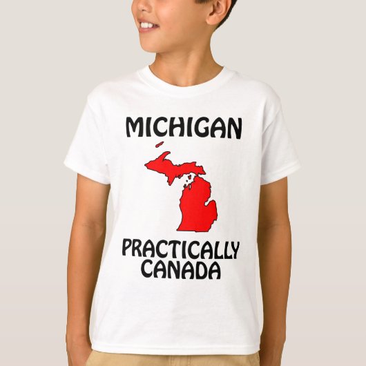 Michigan - Praktisch Canada T-shirt (Voorkant)