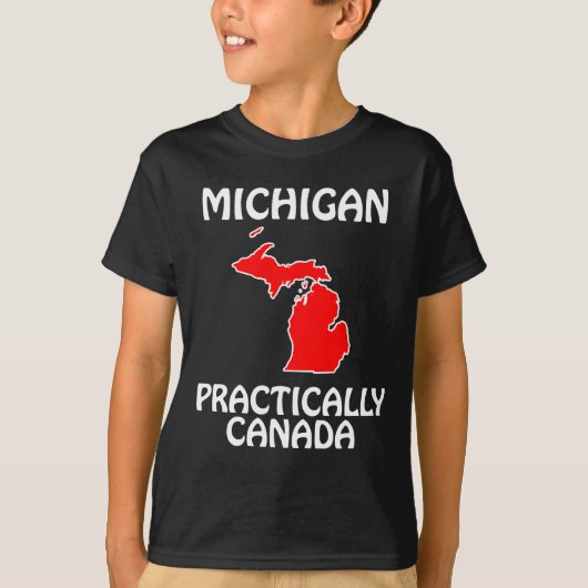 Michigan - Praktisch Canada T-shirt (Voorkant)