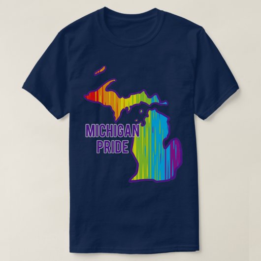 Michigan Pride1 T-shirt (Design voorkant)
