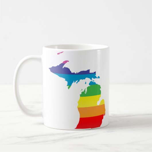 michigan pride . koffiemok (Links)