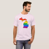 MICHIGAN PRIDE -.png T-shirt (Voorkant volledig)